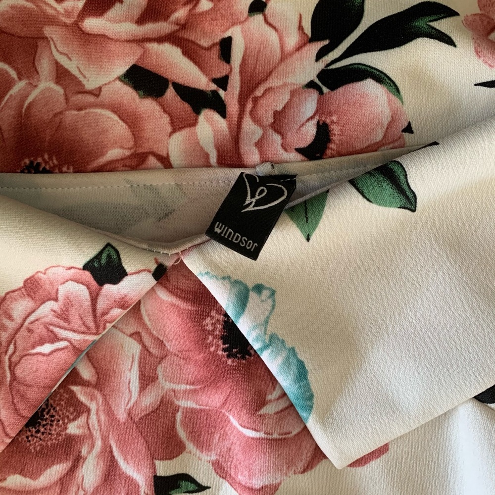 Windsor small stretchy floral dress